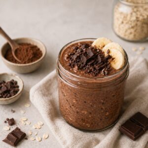 Gesundes Rezept Protein Overnight Oats
